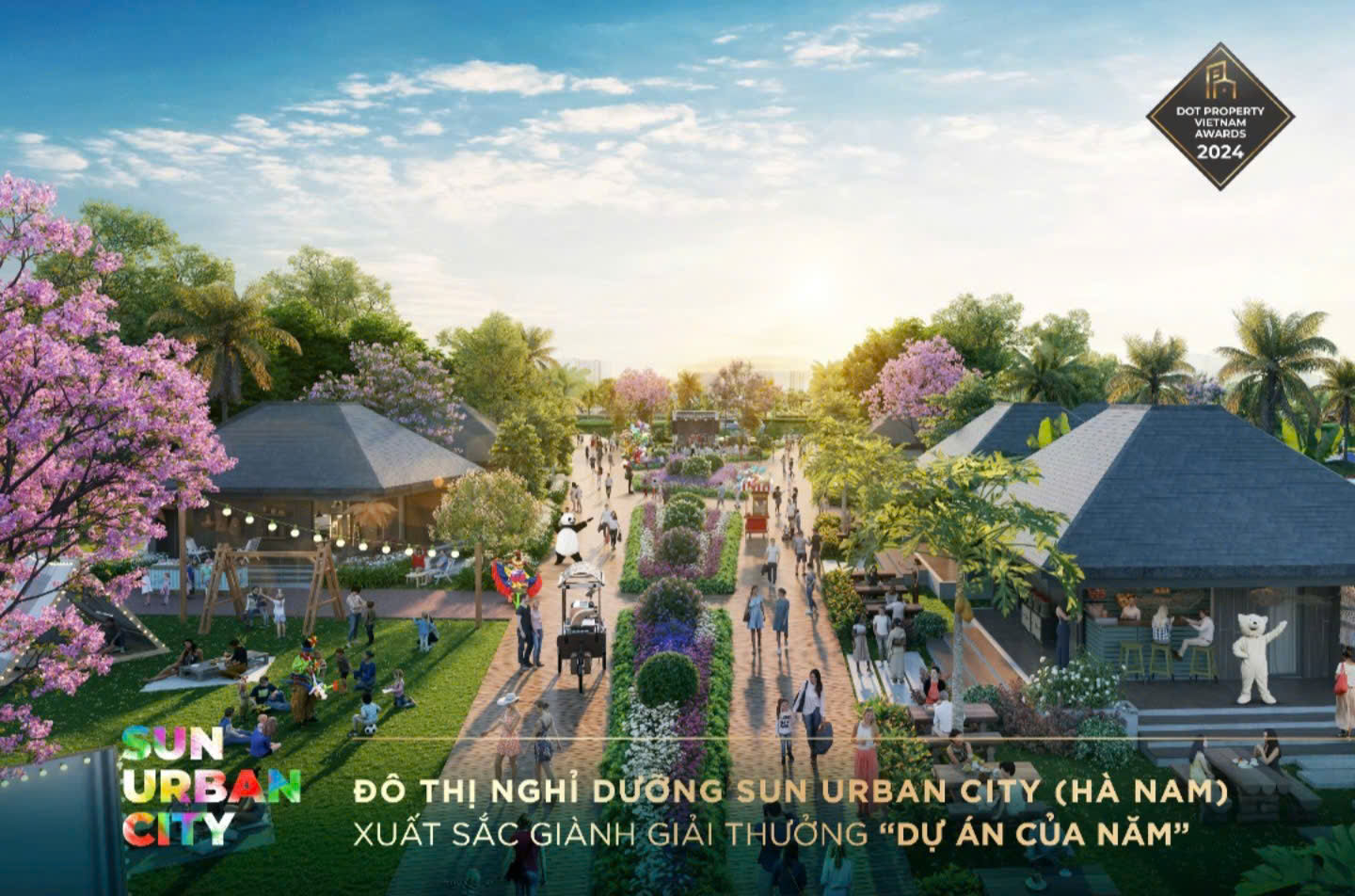 Sun Urban City xuất sắc giành giải thưởng "Dự Án Của Năm" tại Dot Property Vietnam Awards 20244