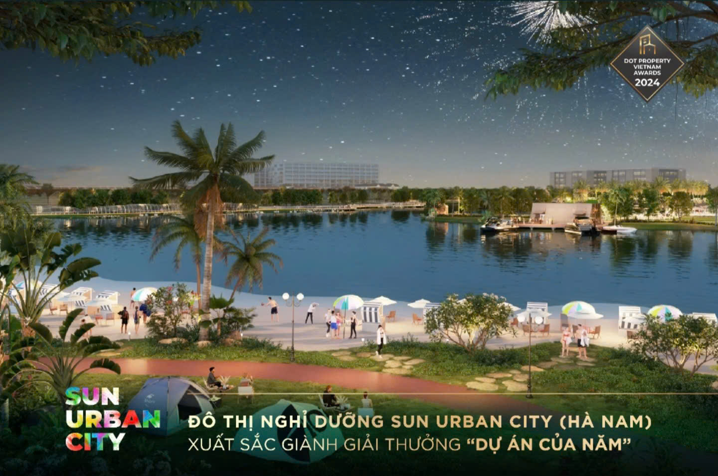 Sun Urban City xuất sắc giành giải thưởng "Dự Án Của Năm" tại Dot Property Vietnam Awards 20244