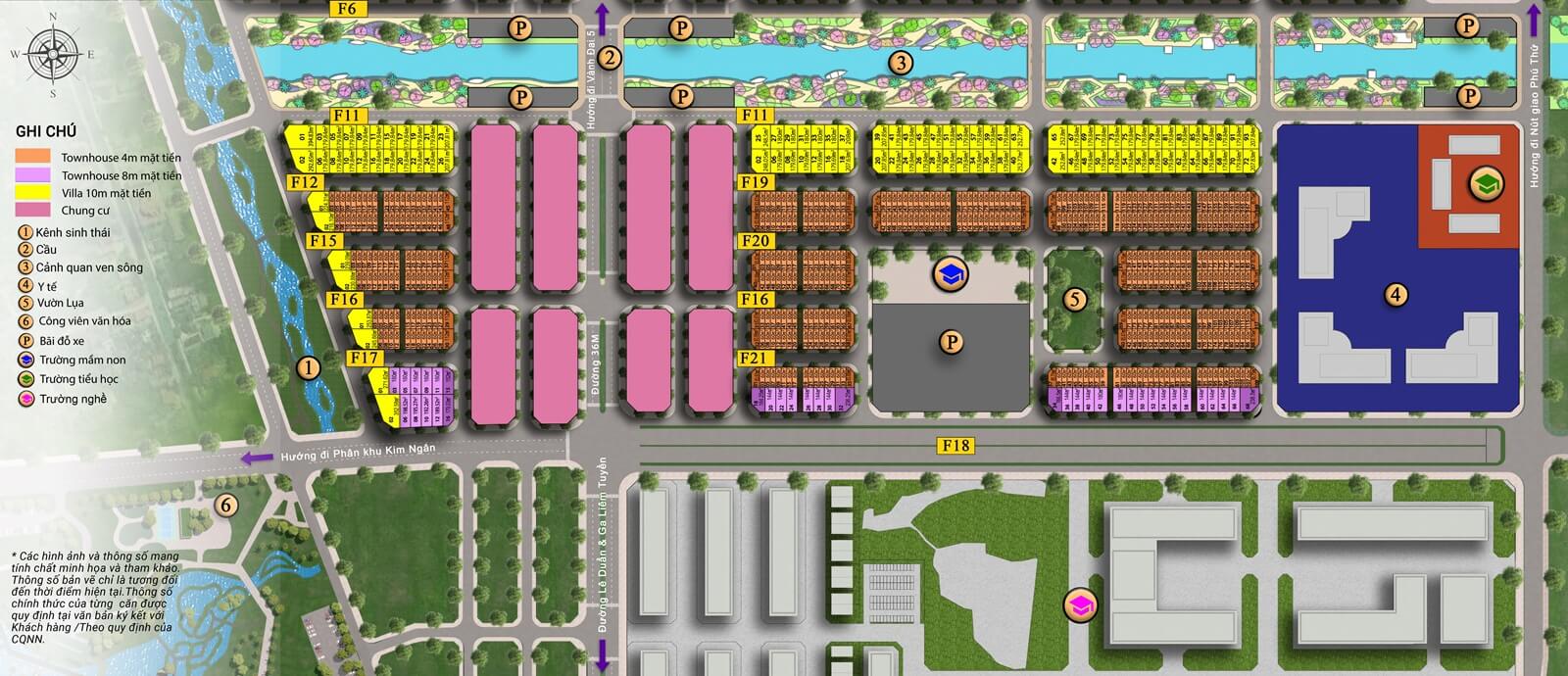 mặt bằng dự án flora avenue khu b