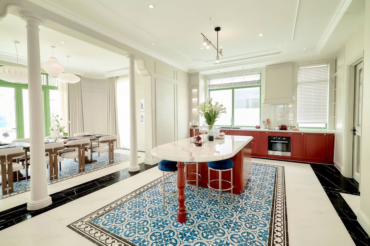 nhà mẫu biệt thự đơn lập sun urban city hà nam