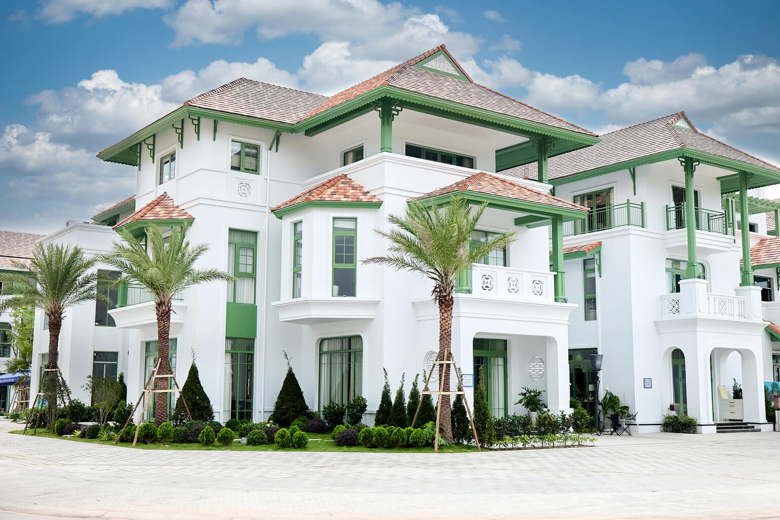 nhà mẫu biệt thự đơn lập sun urban city hà nam