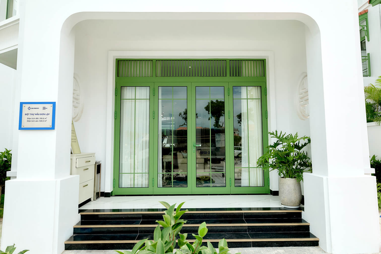 nhà mẫu biệt thự đơn lập sun urban city hà nam