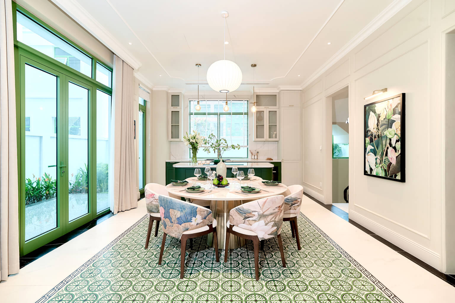 nhà mẫu biệt thự song lập sun urban city hà nam