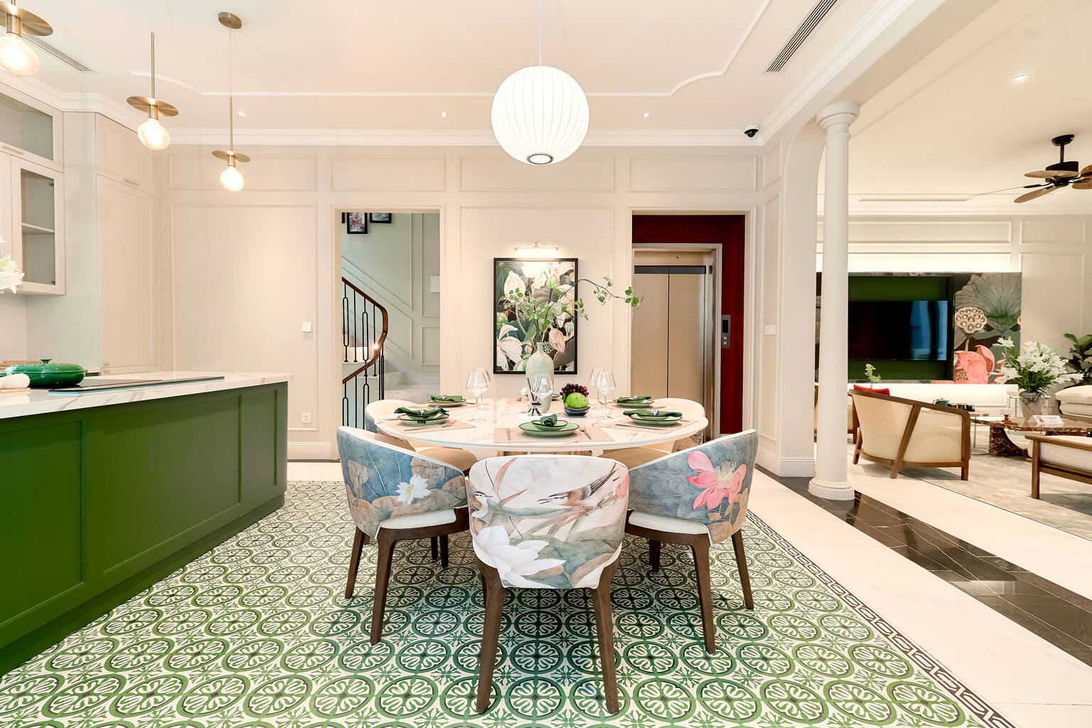 nhà mẫu biệt thự song lập sun urban city hà nam