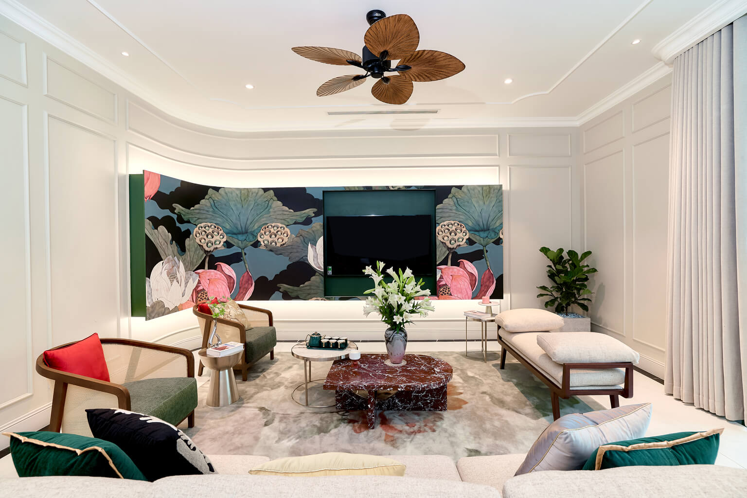 nhà mẫu biệt thự song lập sun urban city hà nam