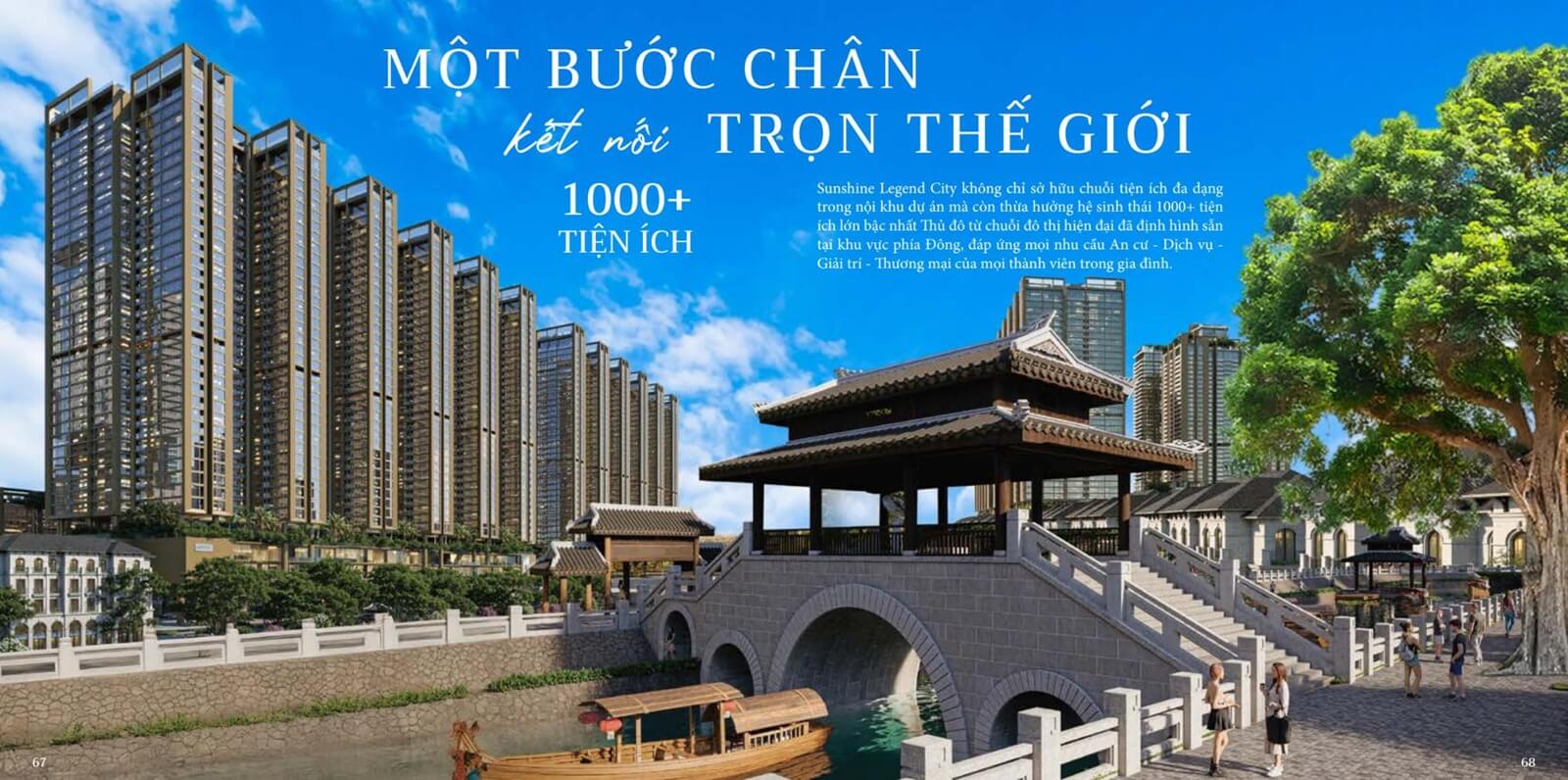 tiện ích dự án sunshine legend city hưng yên