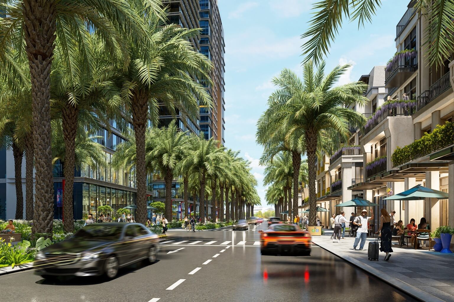 tiện ích dự án sun centro town hạ long