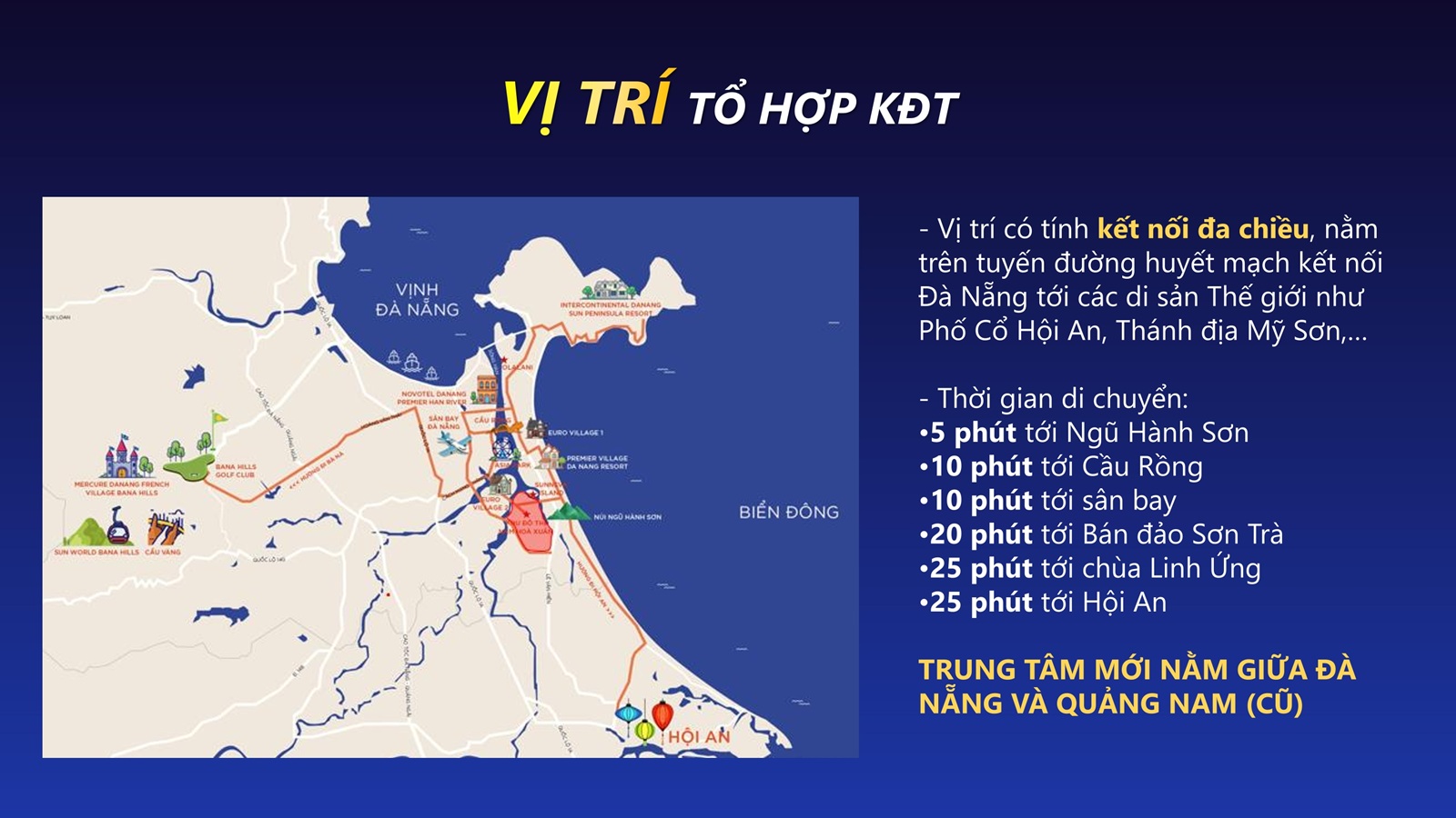 vị trí dự án sun spana tower đà nẵng